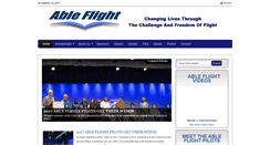 Desktop Screenshot of ableflight.org